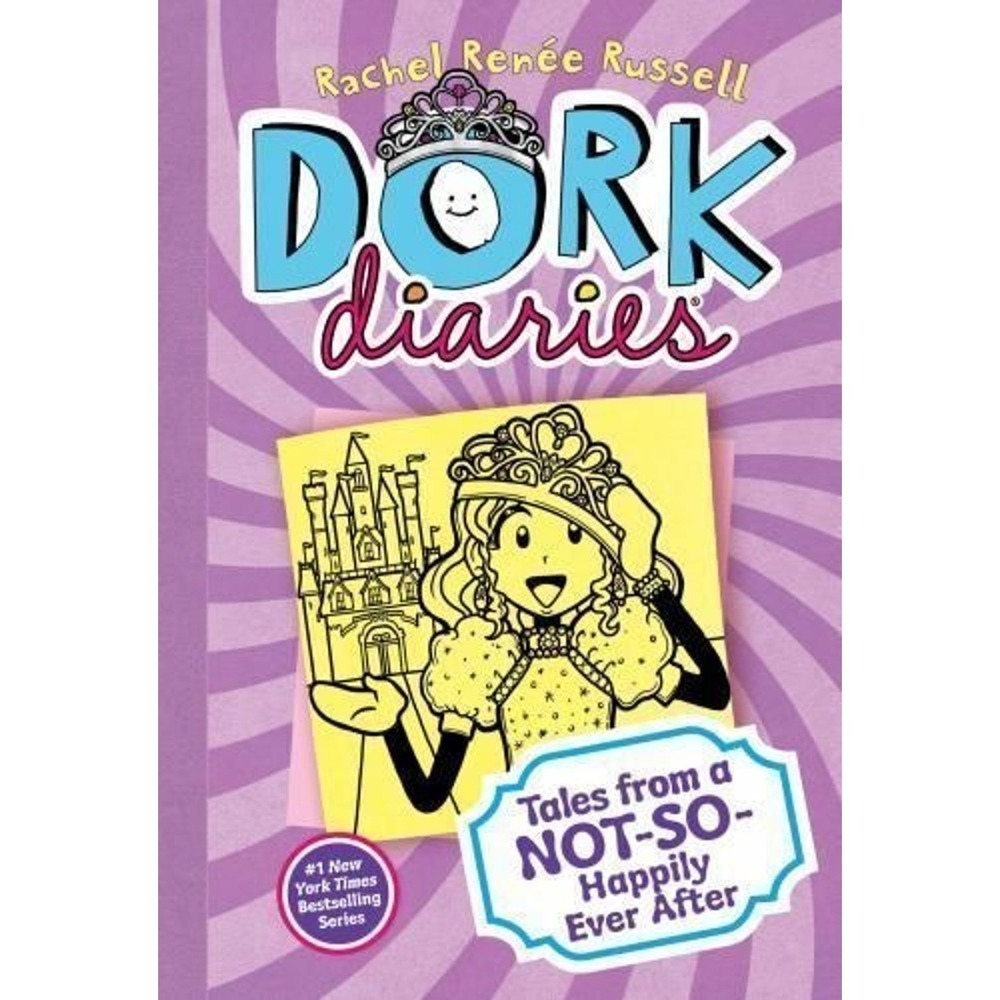 Dork Diaries Book Hardcover Kids OS Purple Fairy Tale Middle Grade Fiction